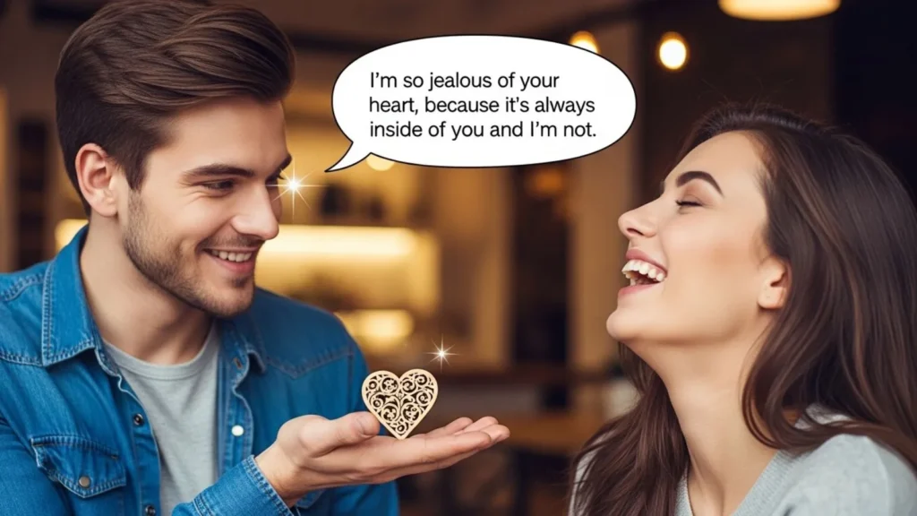 Best Jealous of Your Heart Pick Up Line