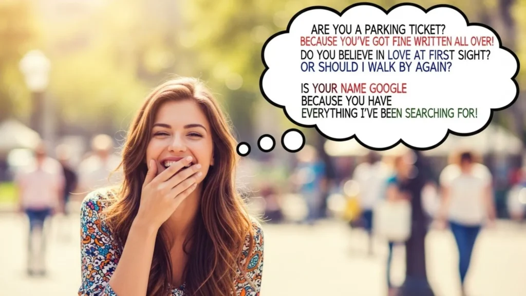 Bold Silly Pick Up Line Ideas