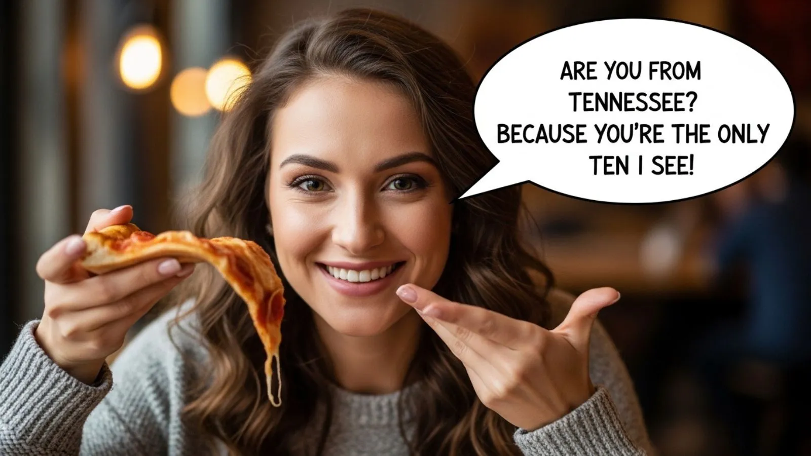 Cheezy Pick Up Line for Him