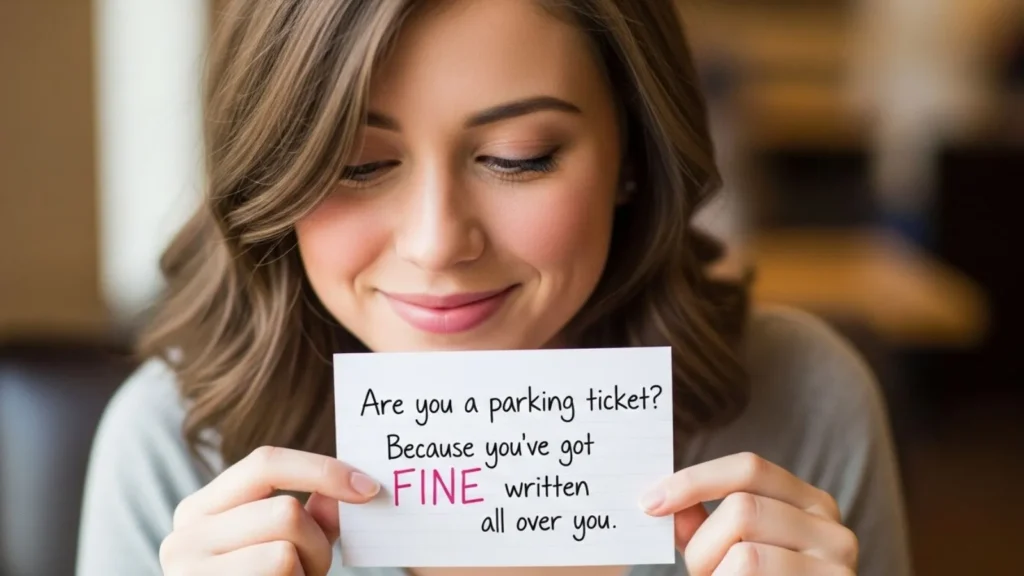 Crush Cute Pick Up Line for Shy People