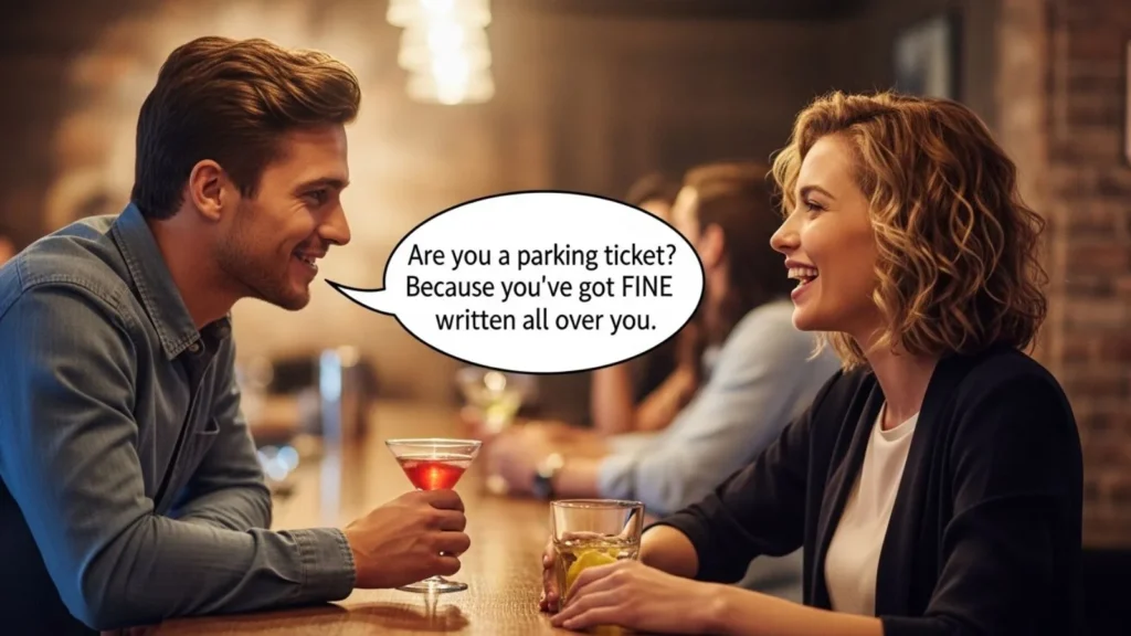 Flirty Hilarious Pick Up Line Examples