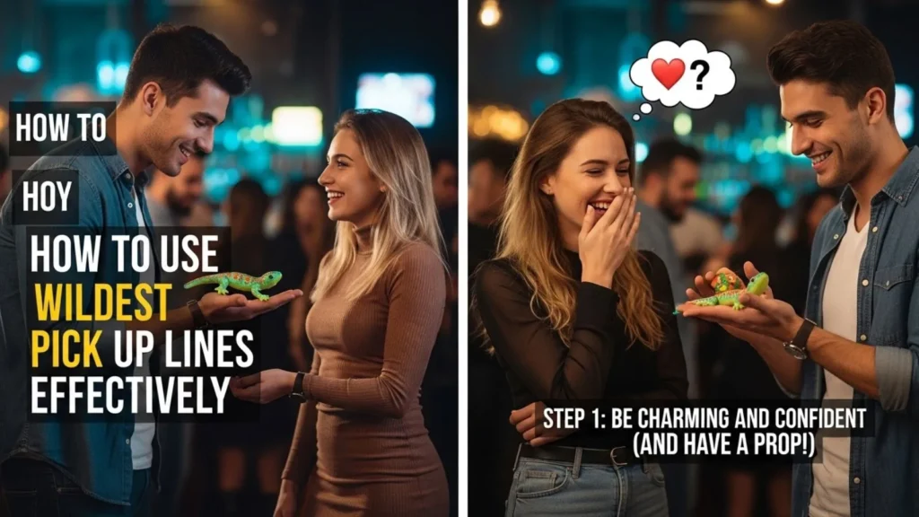 How to Use Wildest Pick Up Line Effectively