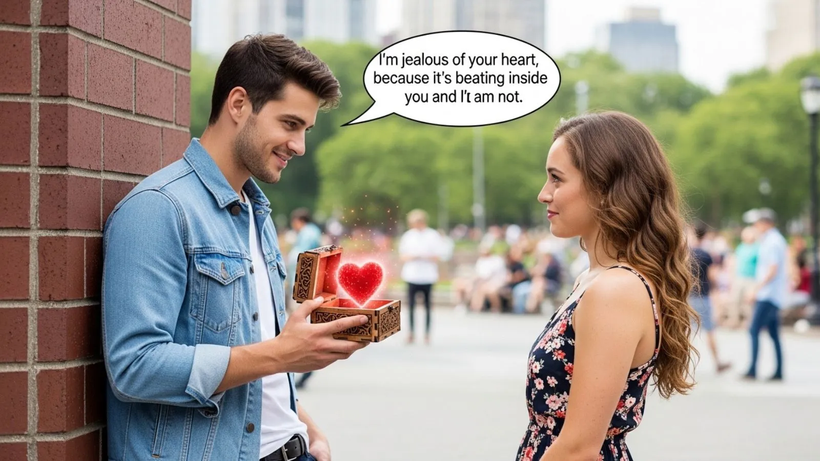 Jealos of Your Heart Pick Up Line