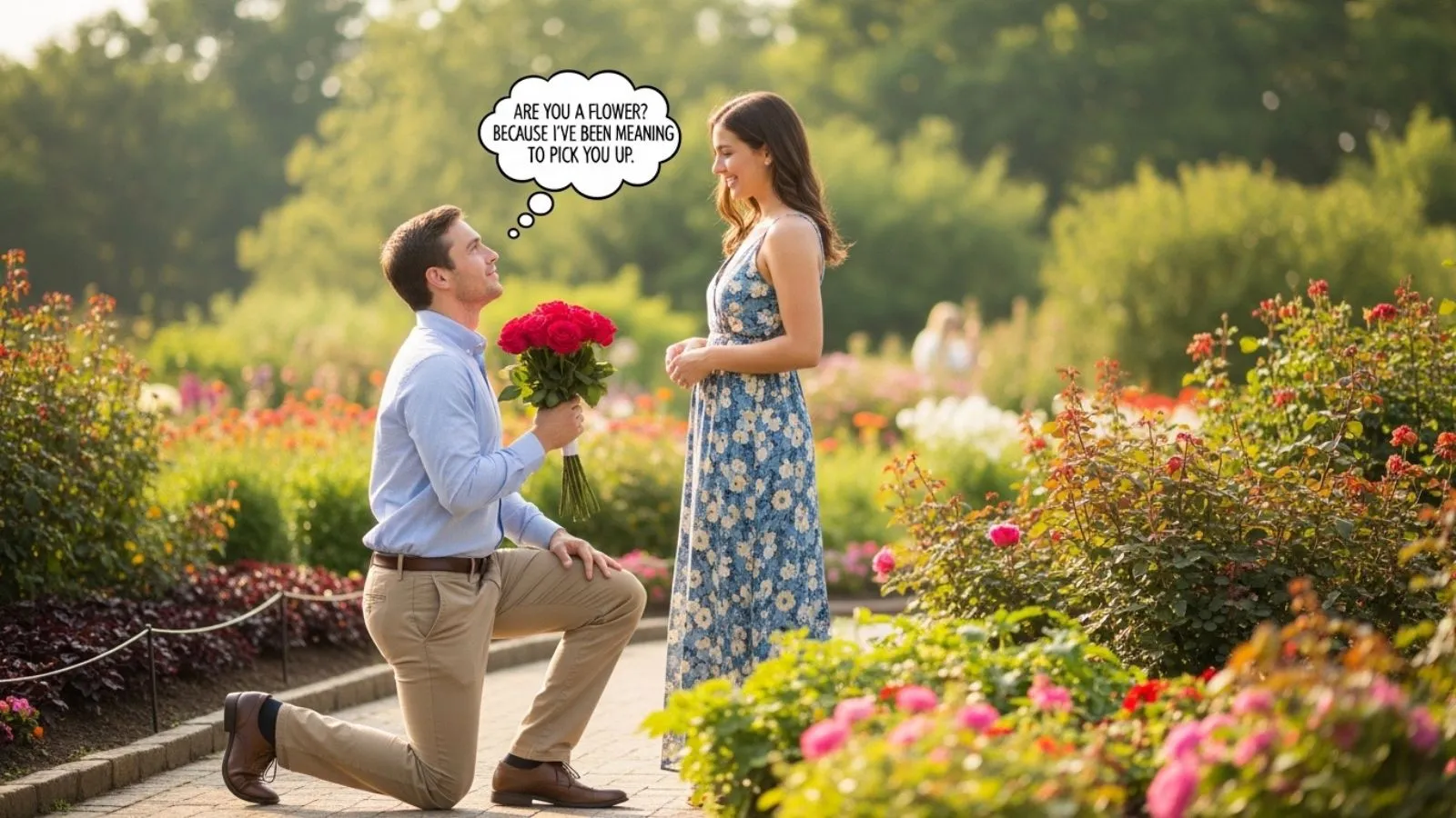 Pick Up Line About Flowers