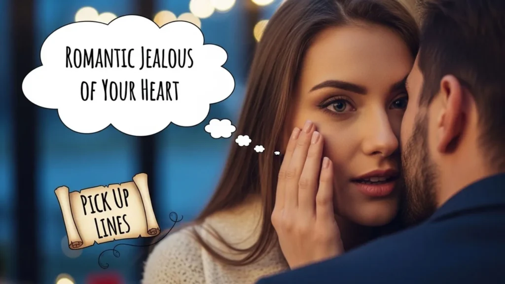Romantic Jealous of Your Heart Pick Up Lines