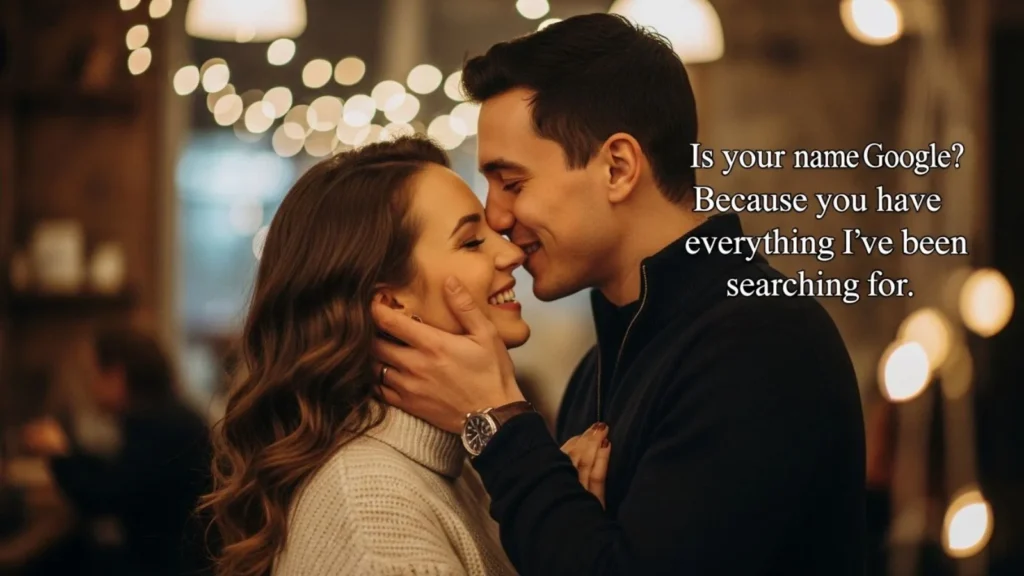 Romantic Pick Up Line for Your Girlfriend