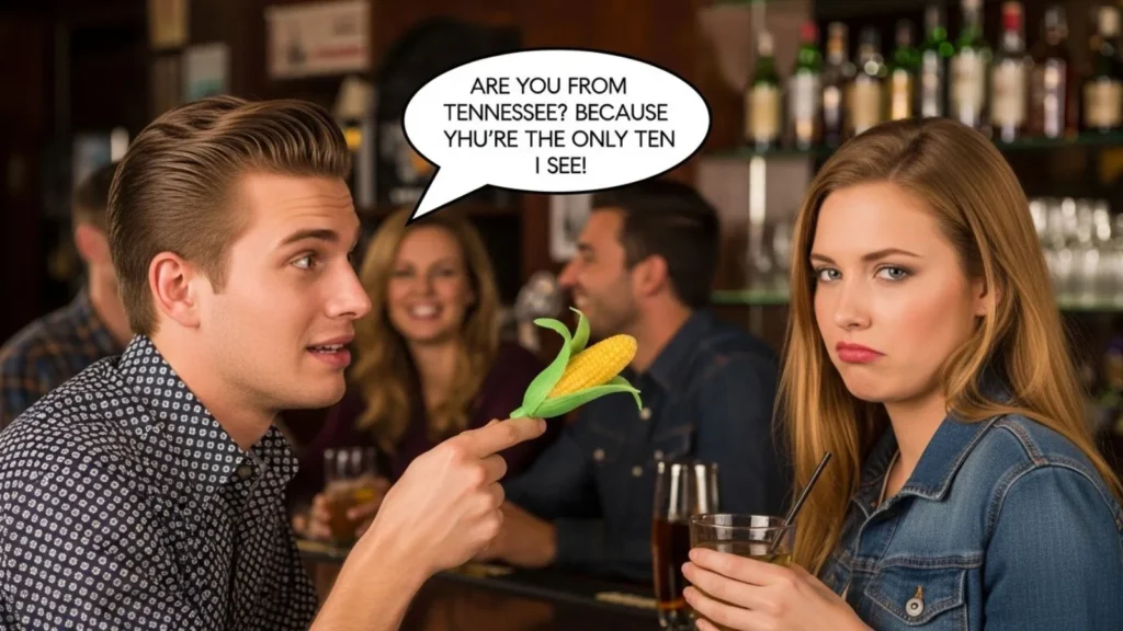 What to Avoid with Corniest Pick Up Line Ever