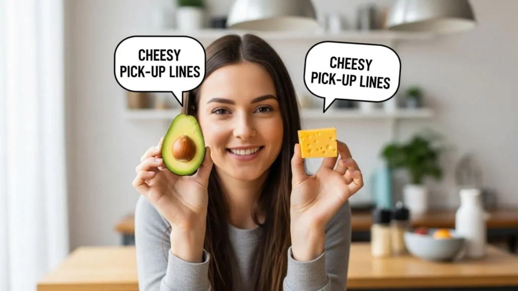 Cheesy Avocado Pick Up Lines