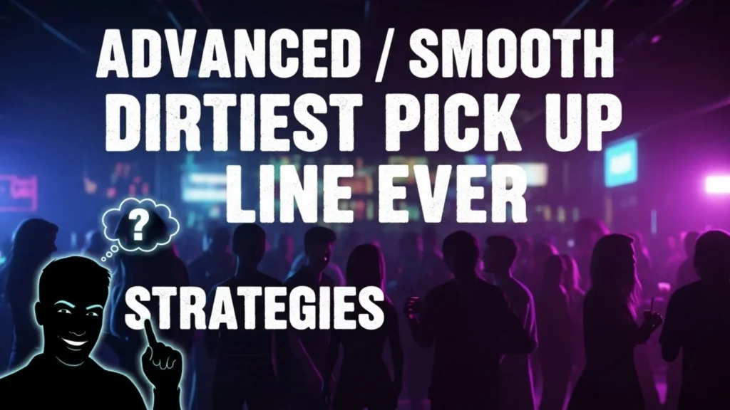 Advanced / Smooth Dirtiest Pick Up Line Ever Strategies