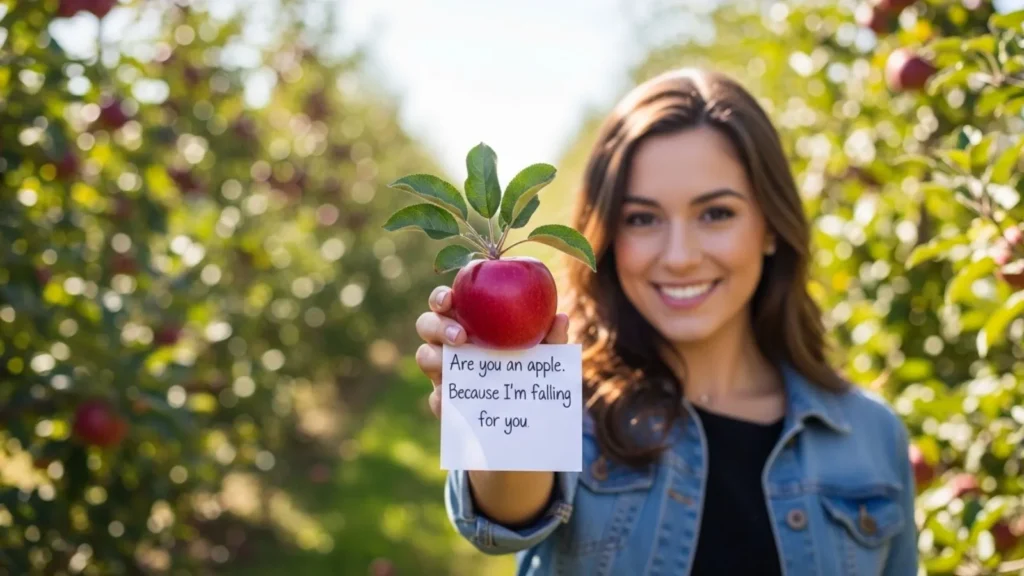 Apple Pick Up Lines for Social Media