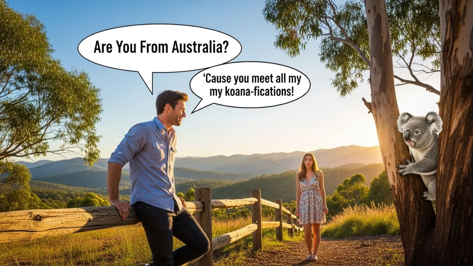 Are You From Australia Pick Up Line