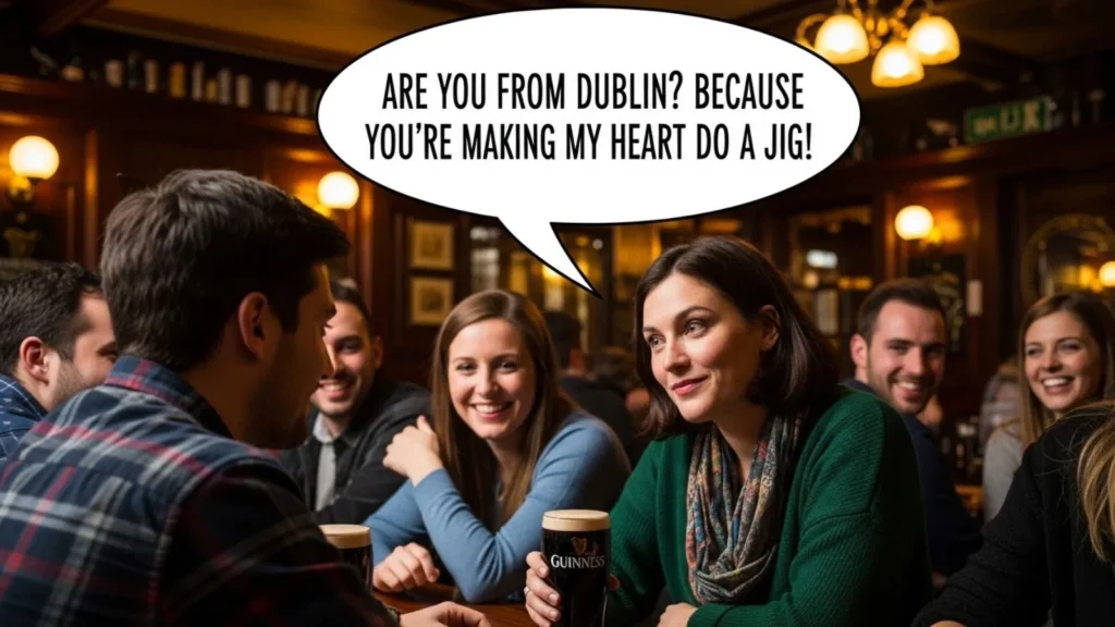 Are You From Dublin" Pick Up Lines So Effective