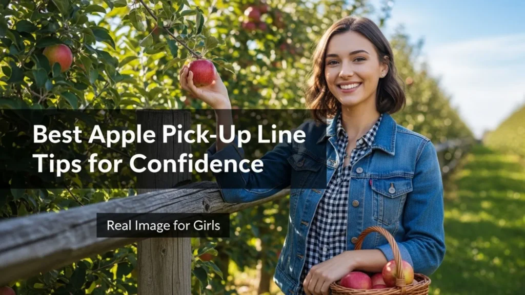 Best Apple Pick Up Line Tips for Confidence