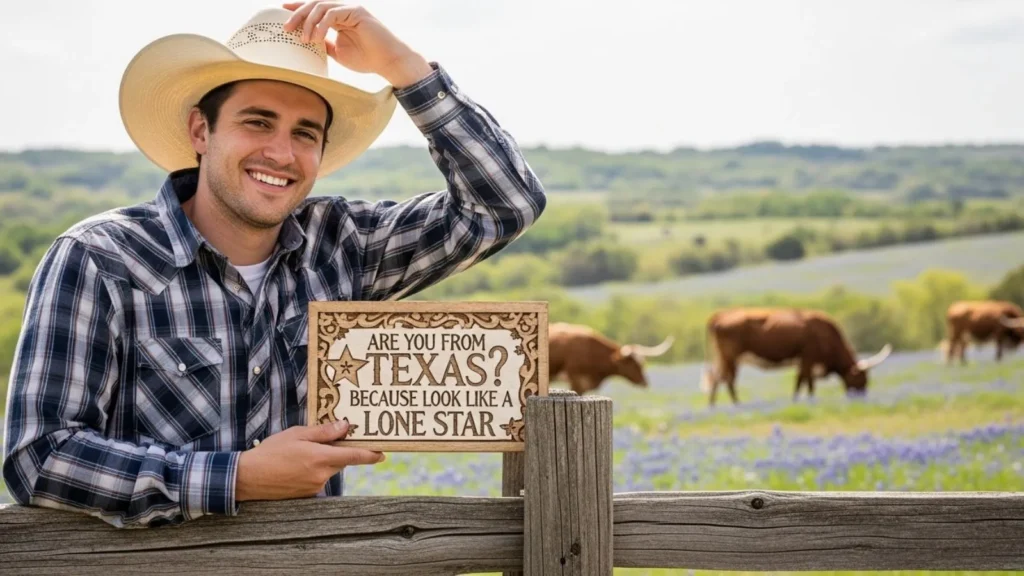 Best Are You From Texas Pick Up Line