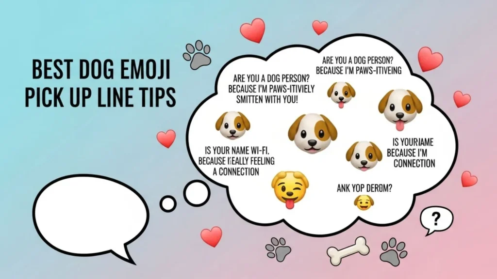 Best Dog Emoji Pick Up Line Tips