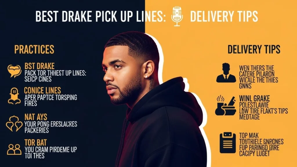 Best Drake Pick Up Lines Practices and Delivery Tips