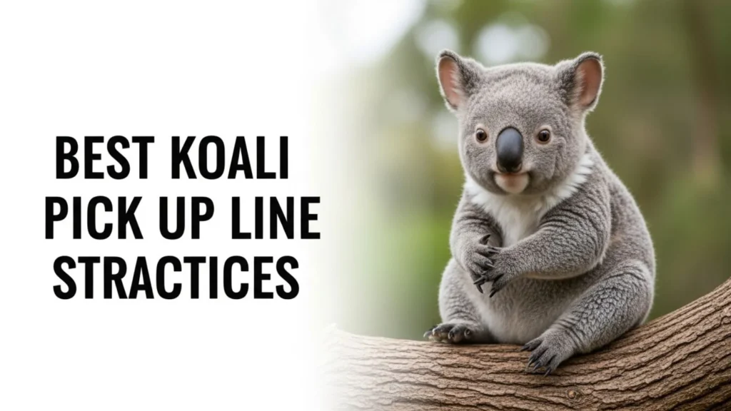 Best Koala Pick Up Line Practices