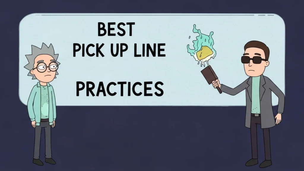Best Morty Pick Up Line Practices