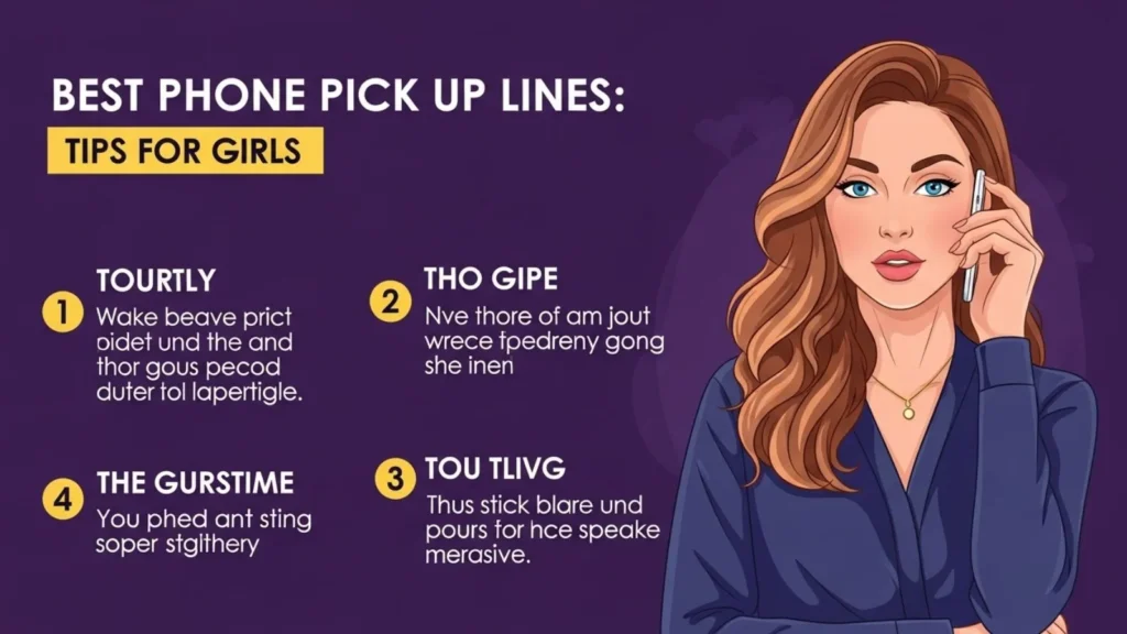 Best Phone Pick Up Lines: Tips