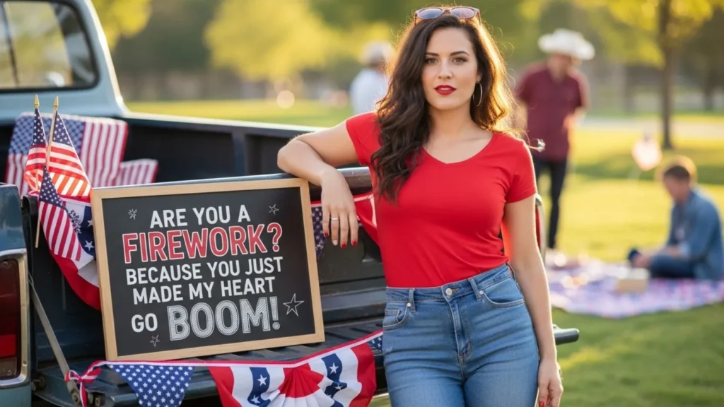 Bold 4th of July Pick Up Lines