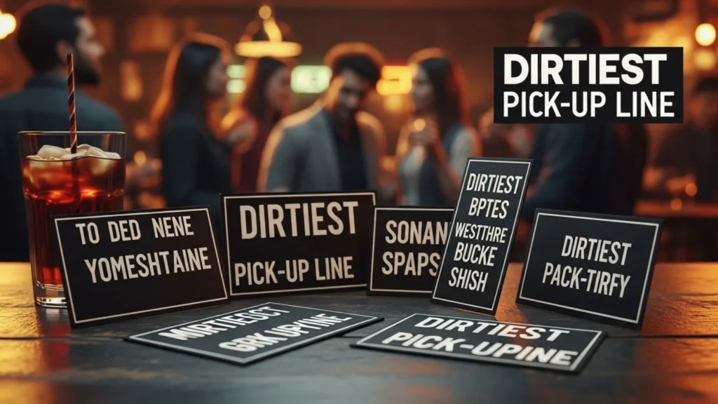 Bold & Confident Dirtiest Pick Up Line Ideas