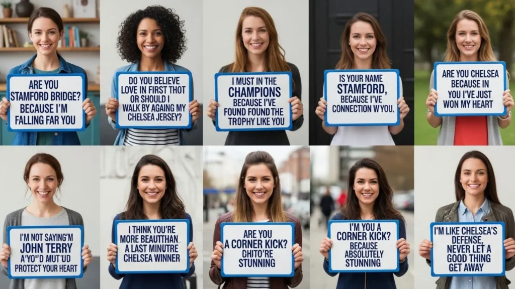 Bold Chelsea Pick Up Lines