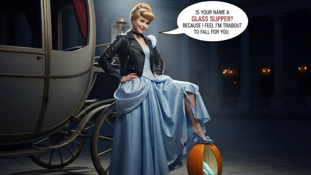 Bold Cinderella Pick Up Lines