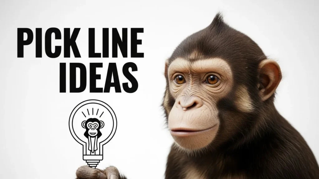 Bold Monkey Pick Up Line Ideas