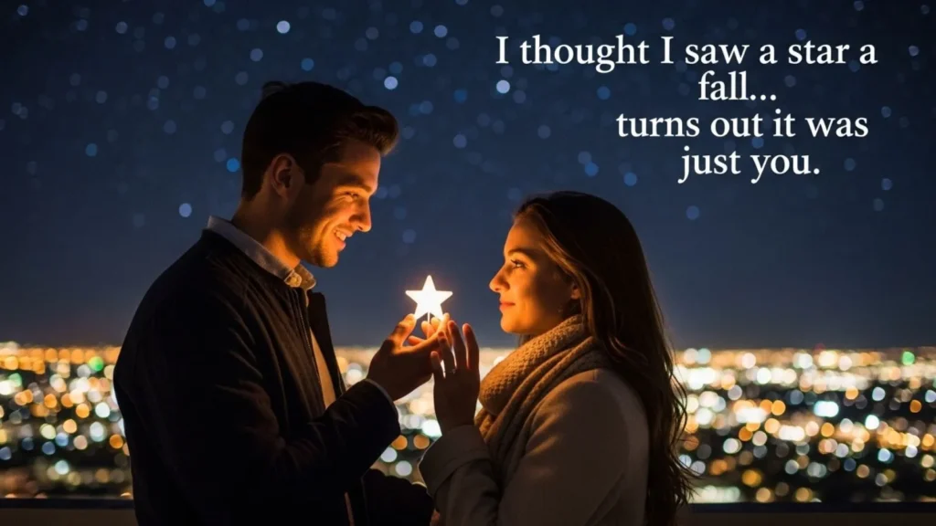 Bold Pick Up Line About Stars 