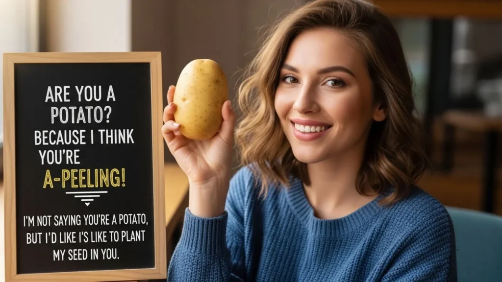 Bold Potato Pick Up Line Ideas