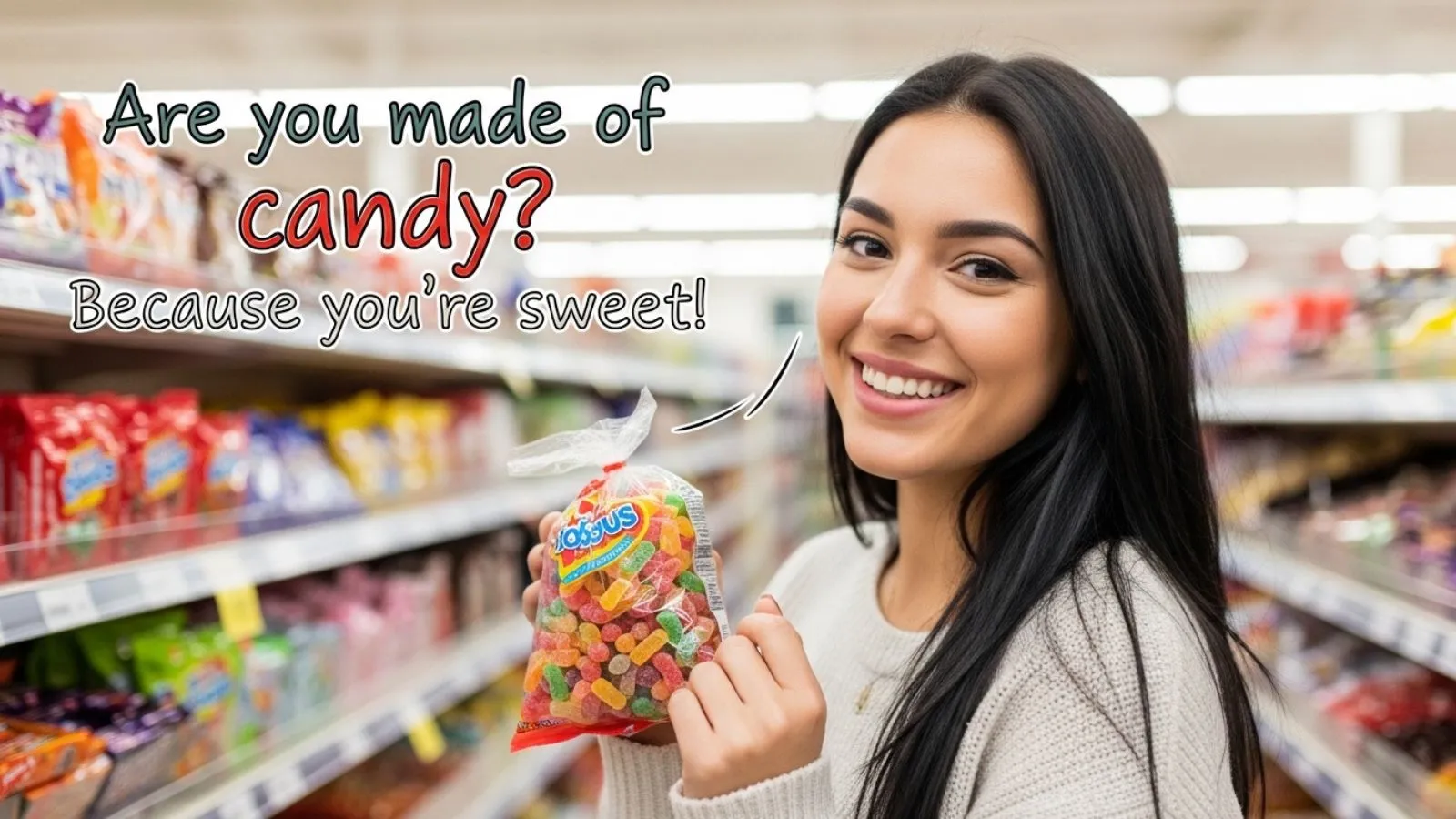 Candy Pick Up Line