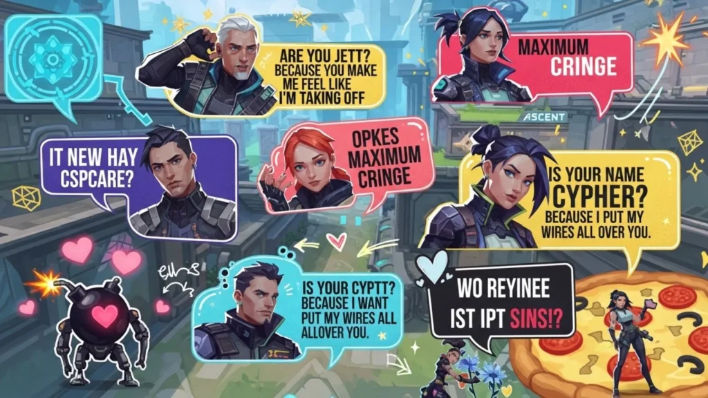 Cheesy and Playful Valorant Pick Up Lines for Maximum Cringe