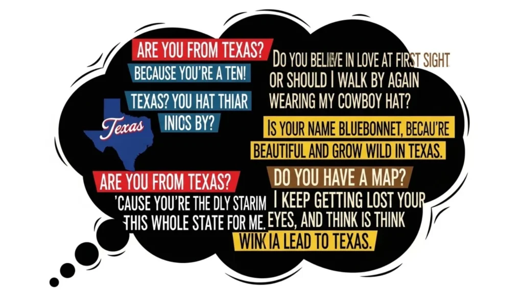 Cheesy Are You From Texas Pick Up Lines 