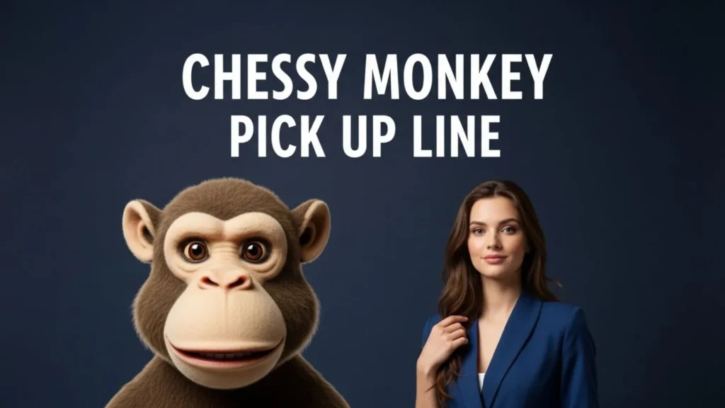 Cheesy Monkey Pick Up Line Suggestions