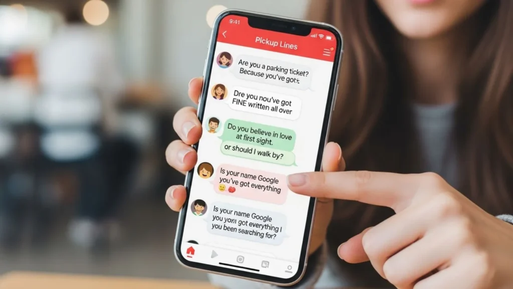 Cheesy Phone Pick Up Lines 
