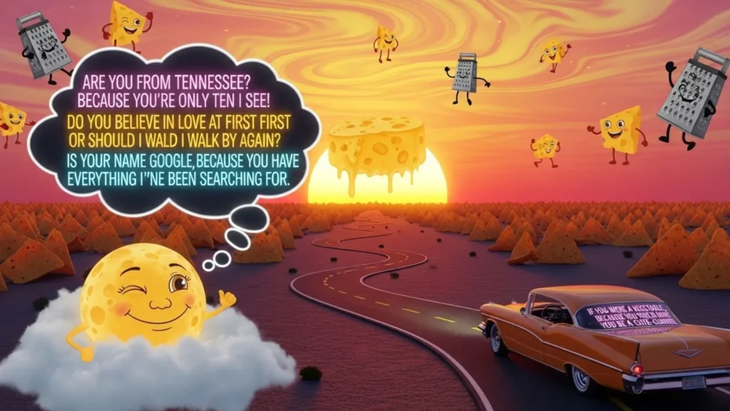 Cheesy Sunset Pick Up Line Suggestions