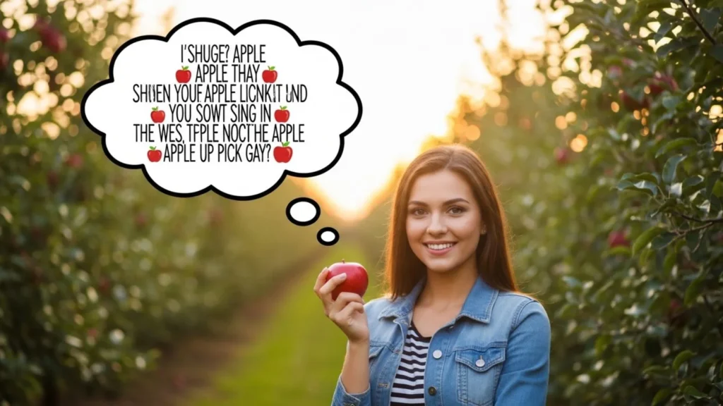 Clever Apple Pick Up Line Ideas