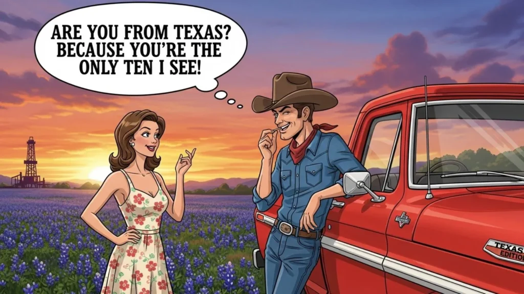 Clever Are You From Texas Pick Up Lines