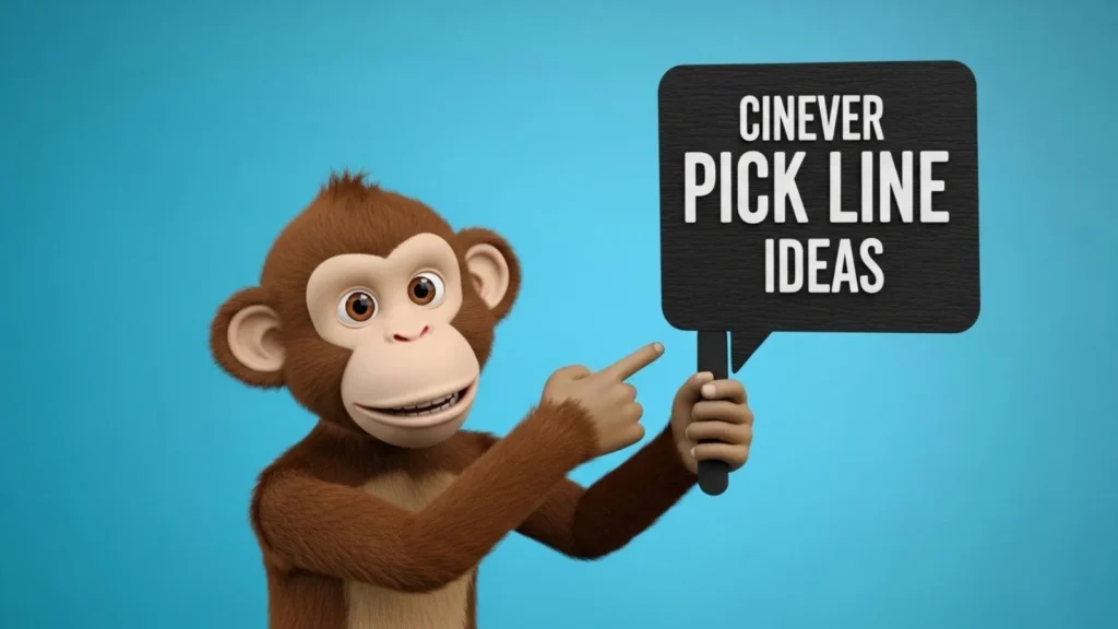 Clever Monkey Pick Up Line Ideas