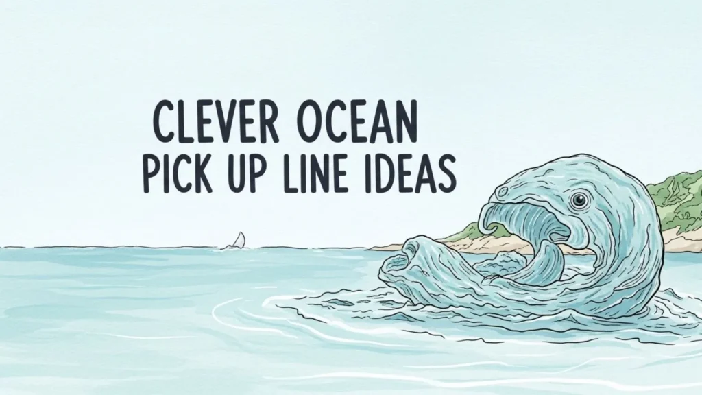 Clever Ocean Pick Up Line Ideas 