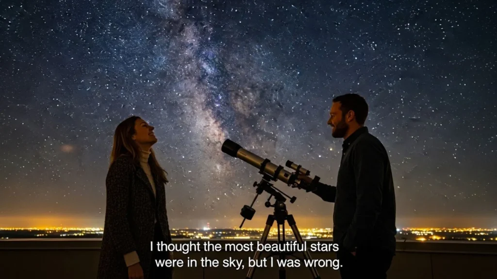 Clever Pick Up Line About Stars 