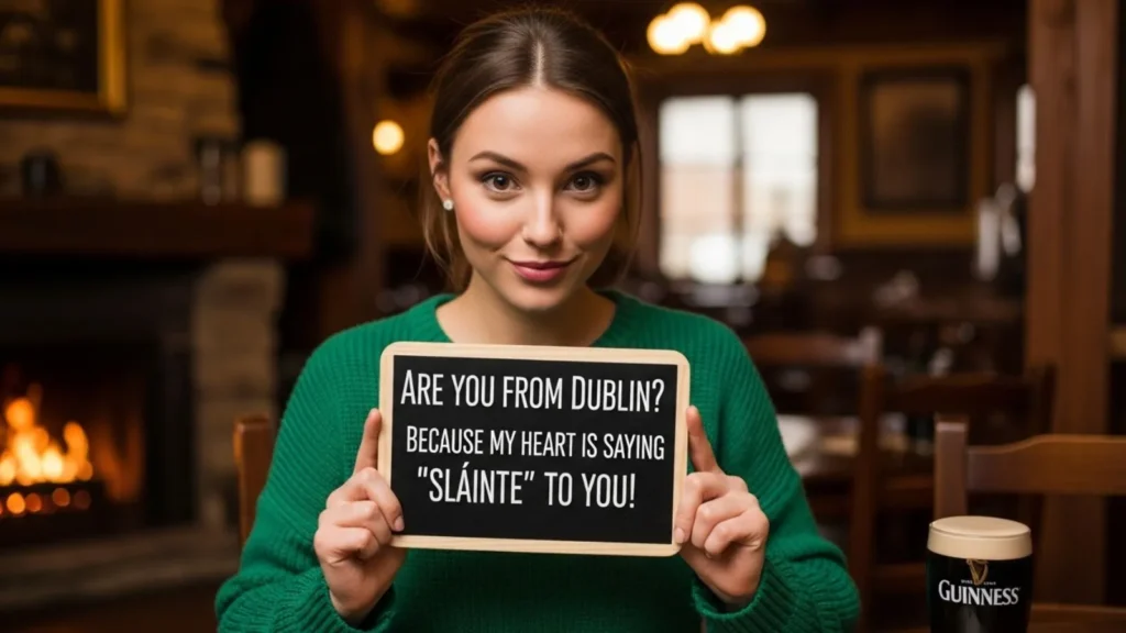 Cute and Charming Are You From Dublin Pick Up Lines