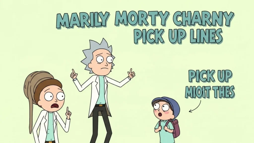 Cute and Charming Morty Pick Up Lines 