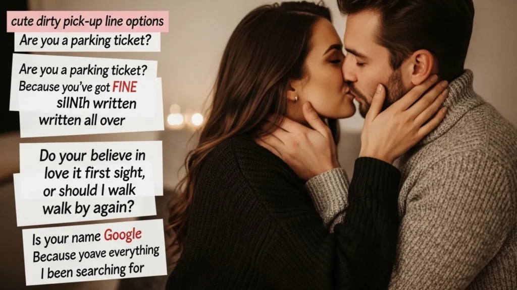 Cute Dirty Pick Up Line Options