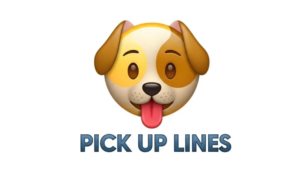 Entertaining Dog Emoji Pick Up Lines