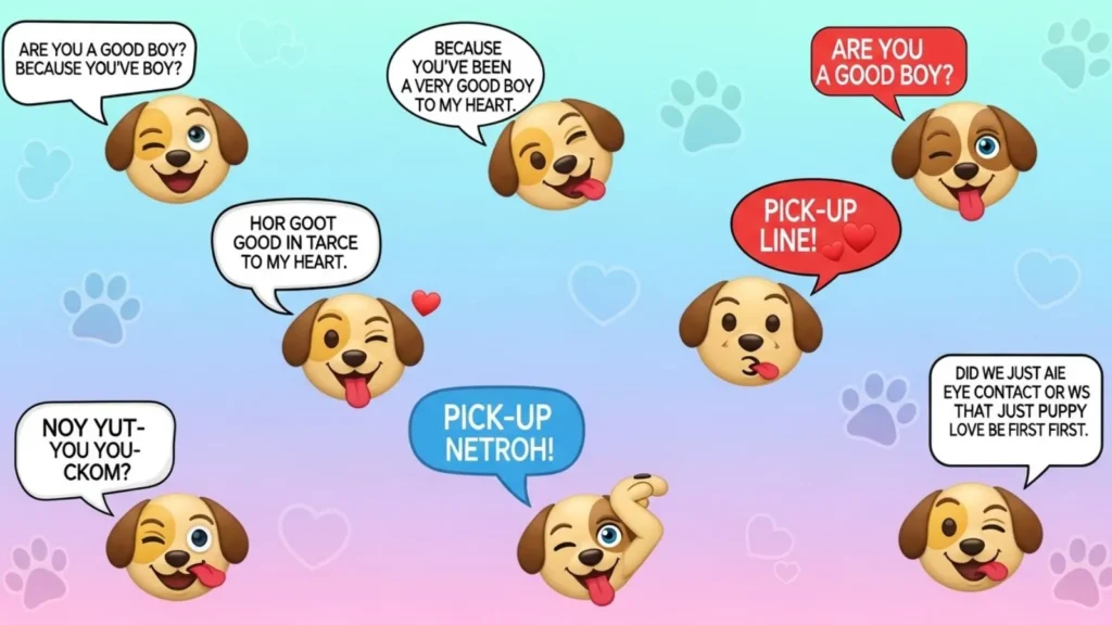 Flirty Dog Emoji Pick Up Lines That Spark Conversation