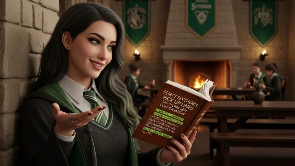 Flirty Slytherin Pick Up Lines That Spark Real Conversation