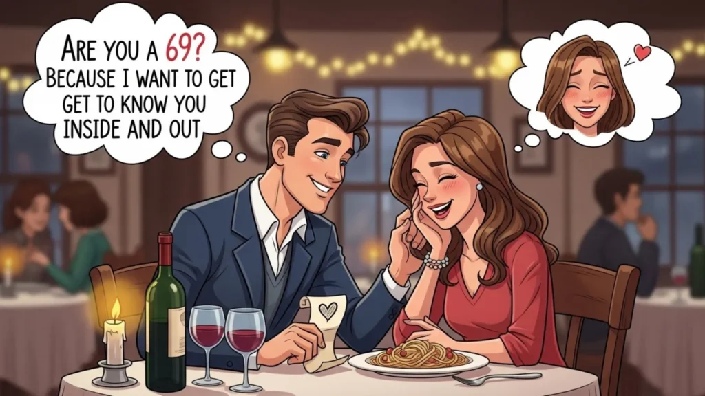 Funny 69 Pick Up Line Dirty Examples