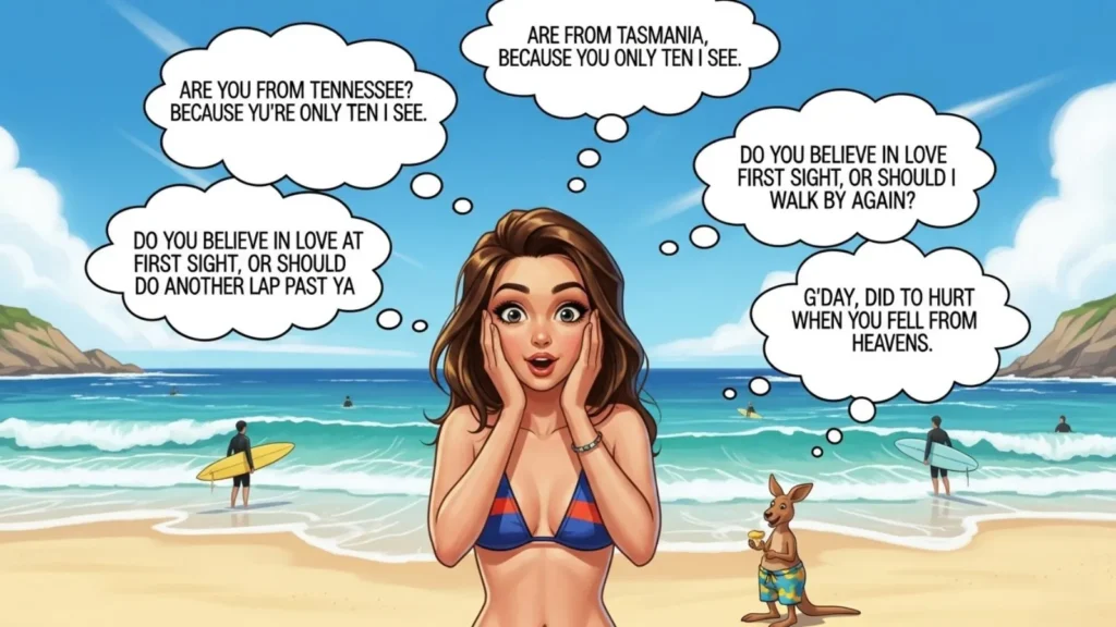 Funny Australian Pick Up Lines 