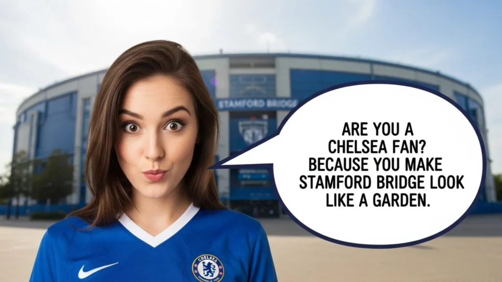 Funny Chelsea Pick Up Lines 